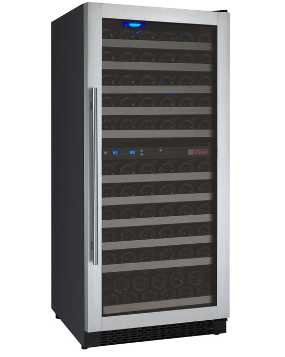 Allavino - 24"  121-Bottle Dual-Zone FlexCount II Tru-Vino Wine Cooler (AO VSWR121)