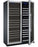 Allavino - 47"  354-Bottle Dual-Zone Wine Cooler (BF 2X-VSWR177) FlexCount II Tru-Vino Side by Side, Black/Stainless Steel Door