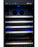 Allavino - 47"  354-Bottle Dual-Zone Wine Cooler (BF 2X-VSWR177) FlexCount II Tru-Vino Side by Side, Black/Stainless Steel Door