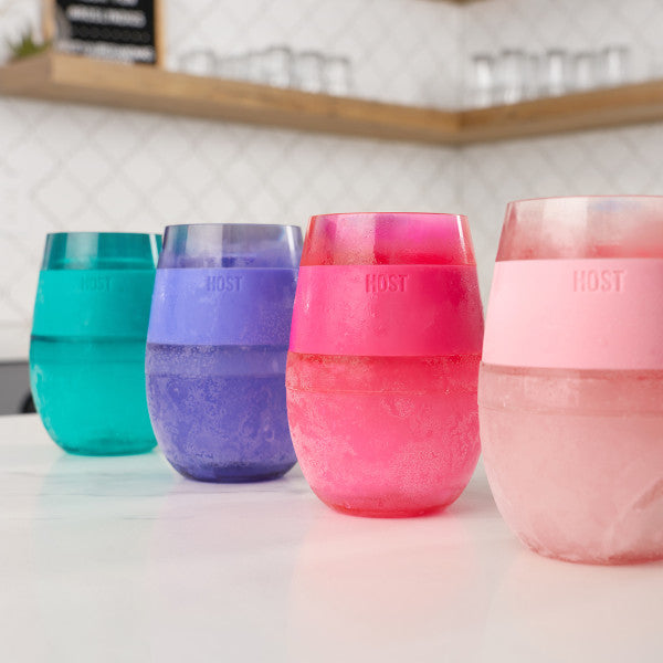 Wine FREEZE Translucent Cooling Cups by HOST