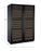 Allavino - 47"  354-Bottle Dual-Zone Wine Cooler (BF 2X-VSWR177) FlexCount II Tru-Vino Side by Side, Black/Stainless Steel Door