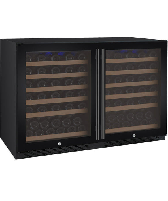 Allavino - 47" 112-Bottle Dual-Zone Wine Cooler (BF 2X-VSWR56) FlexCount II Side by Side