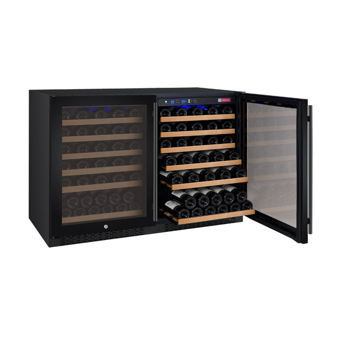 Allavino - 47" 112-Bottle Dual-Zone Wine Cooler (BF 2X-VSWR56) FlexCount II Side by Side