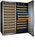 Allavino - 63"  554-Bottle Dual-Zone Vite II Tru-Vino Side by Side Wine Cooler, Black/Stainless Steel Door (BF 2X-YHWR305)