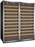 Allavino - 63"  554-Bottle Dual-Zone Vite II Tru-Vino Side by Side Wine Cooler, Black/Stainless Steel Door (BF 2X-YHWR305)