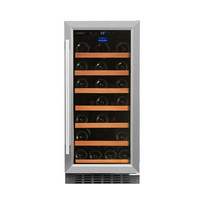 Smith & Hanks - 15" 34-Bottle Single-Zone Built-in/Freestanding Wine Cooler (RE100007)