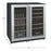 Allavino - 30" 30-Bottle/88 Can Dual-Zone Side by Side Wine & Beverage Center (BF 3Z-VSWB15-3S20)