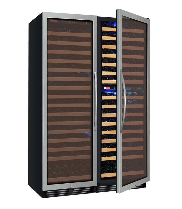 Allavino - 48"  346-Bottle Three-Zone FlexCount Classic II Tru-Vino Side by Side Wine Cooler (BF 3Z-YHWR7274-S20)