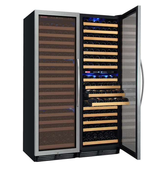 Allavino - 48"  346-Bottle Three-Zone FlexCount Classic II Tru-Vino Side by Side Wine Cooler (BF 3Z-YHWR7274-S20)