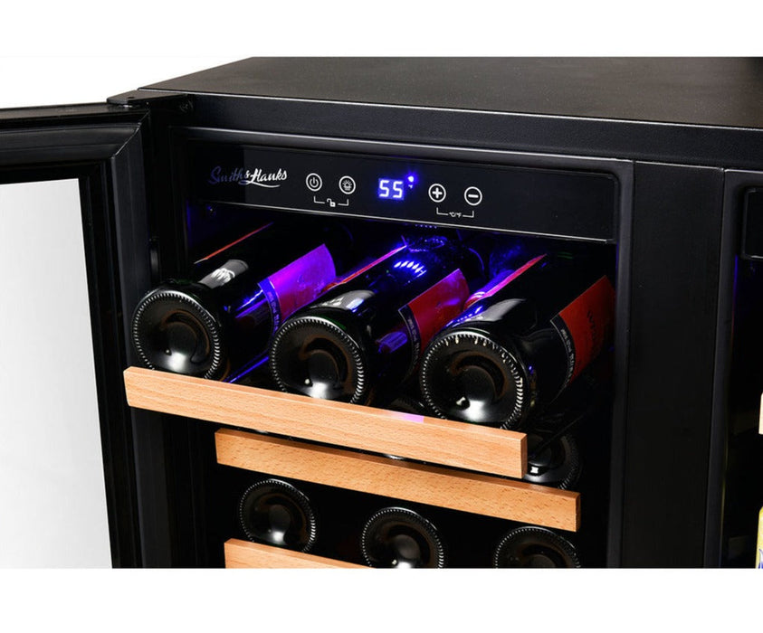 Smith & Hanks - 32" Dual-Zone Built-in/Freestanding Wine & Beverage Center (RE100018)