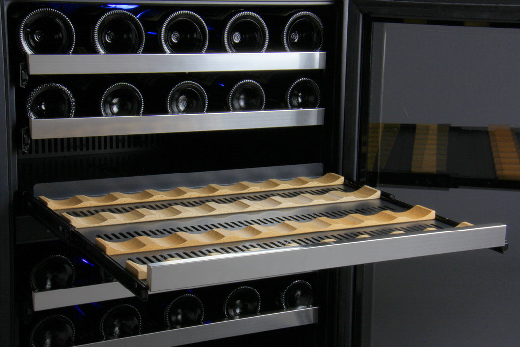 Allavino - 47" 112-Bottle Dual-Zone Wine Cooler (BF 2X-VSWR56) FlexCount II Side by Side