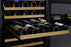 Allavino - 47" 112-Bottle Four-Zone Wine Cooler (BF 2X-VSWR56) - FlexCount II Tru-Vino Side by Side