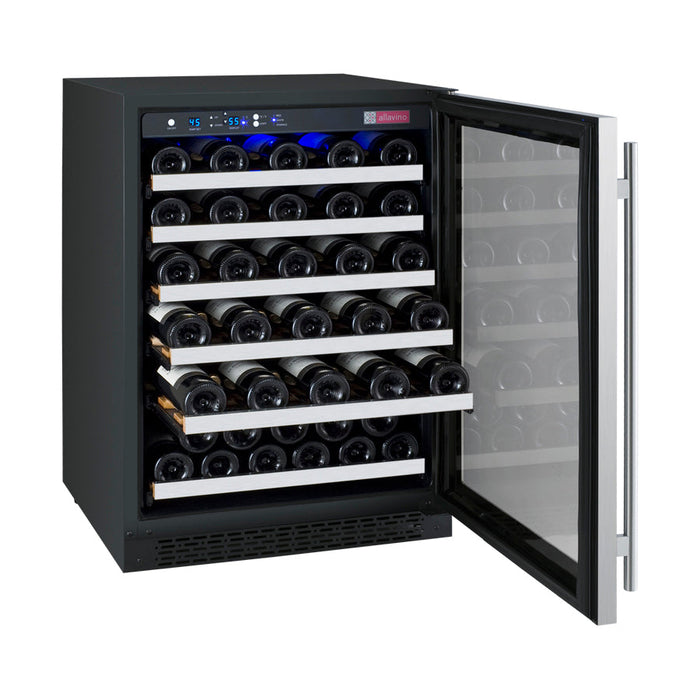 Allavino - 24"  56-Bottle Single-Zone FlexCount II Wine Cooler (AO VSWR56)