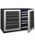 Allavino - 47" 112-Bottle Four-Zone Wine Cooler (BF 2X-VSWR56) - FlexCount II Tru-Vino Side by Side