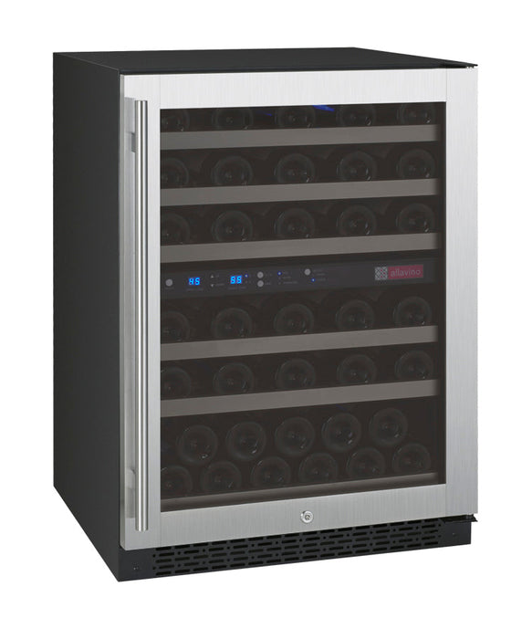 Allavino - 24"  56-Bottle Dual-Zone Wine Cooler (AO VSWR56)