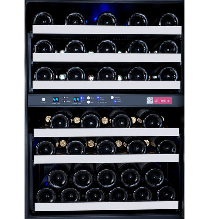 Allavino - 24"  56-Bottle Dual-Zone Wine Cooler (AO VSWR56)