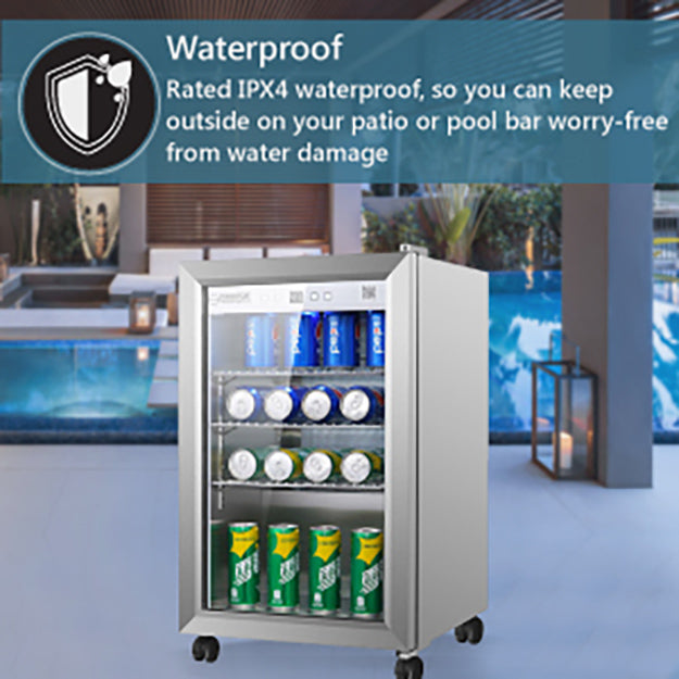 Equator Advanced Appliances - 17" Stainless Steel Outdoor WaterProof Beverage Center (OR 230)