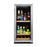 Smith & Hanks - 15" 90 Can Single-Zone Built-in/Freestanding Glass Door Beverage Center (RE100019)