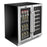 Whynter - 30" 33-Bottle/88 Can Dual-Zone Built-in French Door Wine & Beverage Center (BWB-3388FDS)