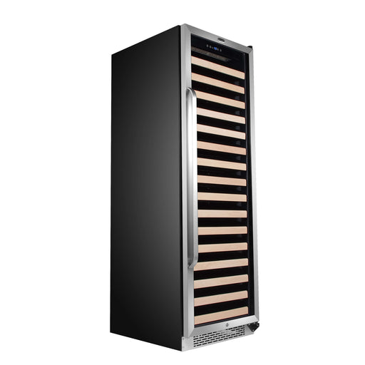 Whynter - 24" 166-Bottle Single-Zone Built-in Stainless Steel Wine Cooler (BWR-1662SD)