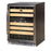 Whynter - 24" 46-Bottle Dual-Zone Built-in/Freestanding Black Wine Cooler w/ Stainless Steel Glass Door (BWR-462DZ)