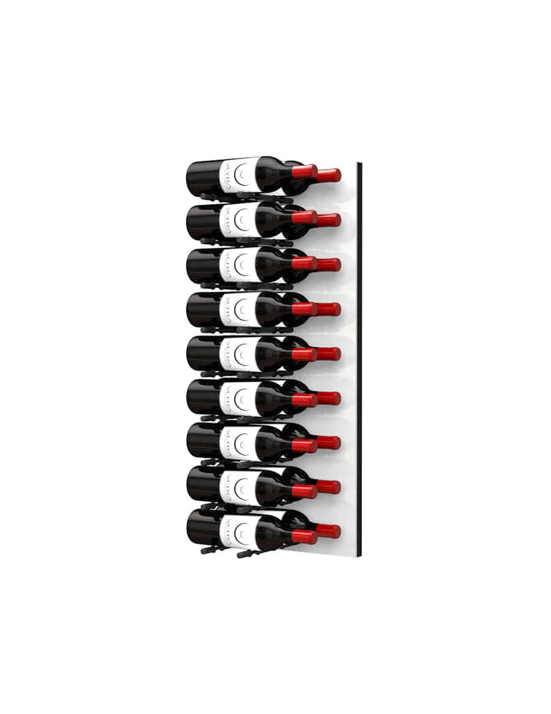 Ultra Wine Racks Fusion HZ Label-Out Wine Wall White Acrylic (3 Foot)