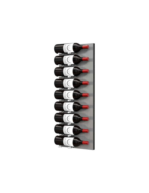 Ultra Wine Racks Fusion HZ Label-Out Wine Wall Alumasteel (3 Foot) w/ LED Option