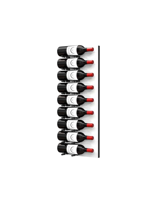 Ultra Wine Racks Fusion HZ Label-Out Wine Wall White Acrylic (3 Foot)