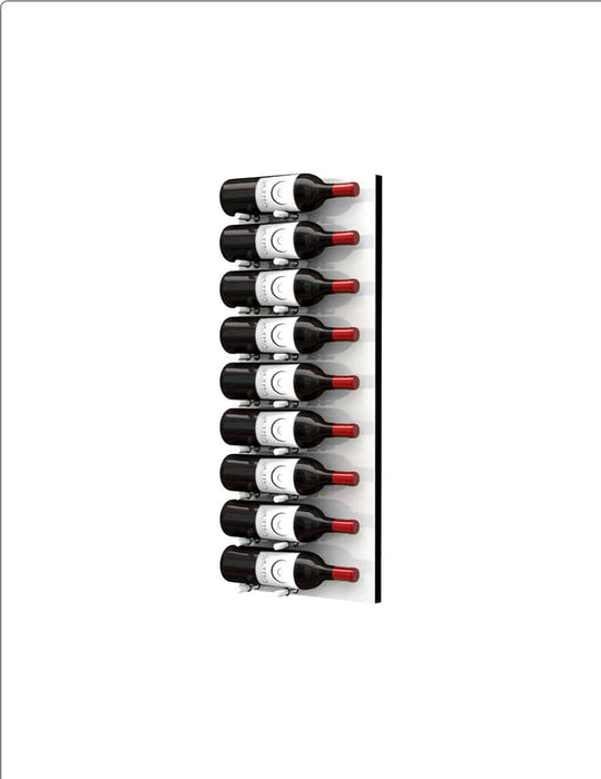 Ultra Wine Racks Fusion HZ Label-Out Wine Wall White Acrylic (3 Foot)