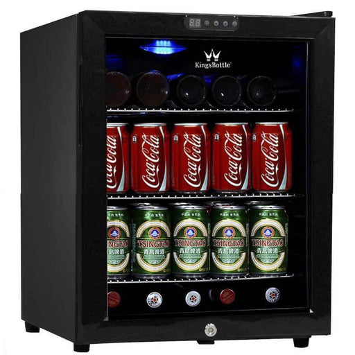 KingsBottle - 18" 45 Can Mini Bar Fridge (KBU52BP)