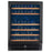 Smith & Hanks - 24" 46 Bottle Dual Zone Black Stainless Under Counter Wine Cooler (RE55002)