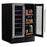 Smith & Hanks - 24" Dual Zone Stainless Steel Trim Under Counter Wine and Beverage Center (RE100055)