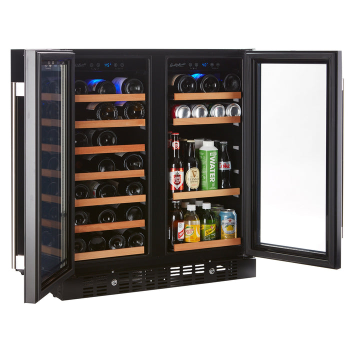 Smith & Hanks - 32" Dual-Zone Built-in/Freestanding Wine & Beverage Center (RE100018)