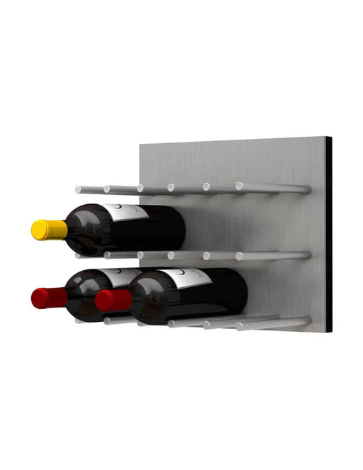 Ultra Wine Racks ST Fusion Panel Wine Rack — Alumasteel (9 Bottles)