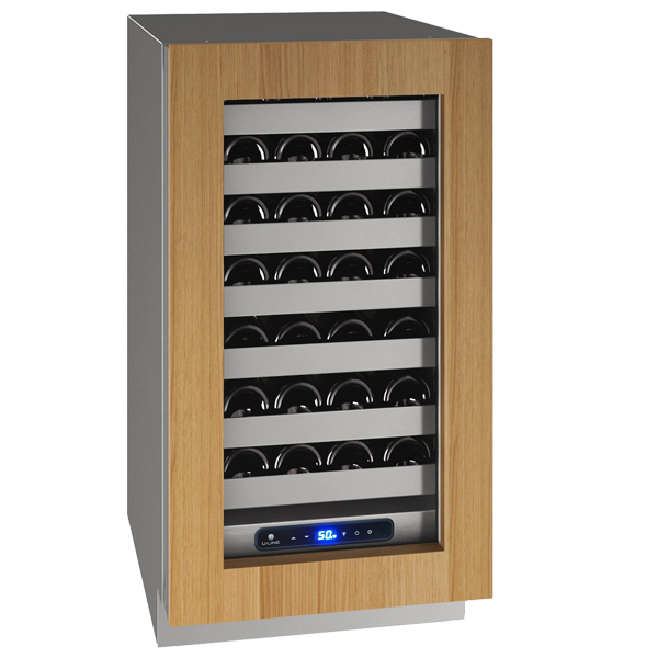 U-Line - 18" 35-Bottle Built-in/Freestanding 5 Class Slide & Secure™ Wine Cooler (UHWC518)