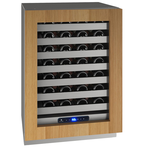 U-Line - 24" 49-Bottle 5 Class Slide & Secure™ Built-in/Freestanding Wine Cooler (UHWC524)