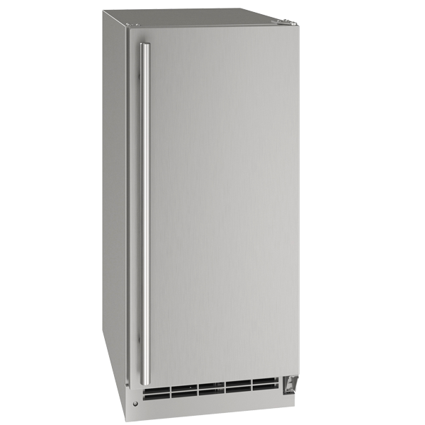 U-Line - 15" Stainless Steel Outdoor Clear Ice Maker (UOCP115)