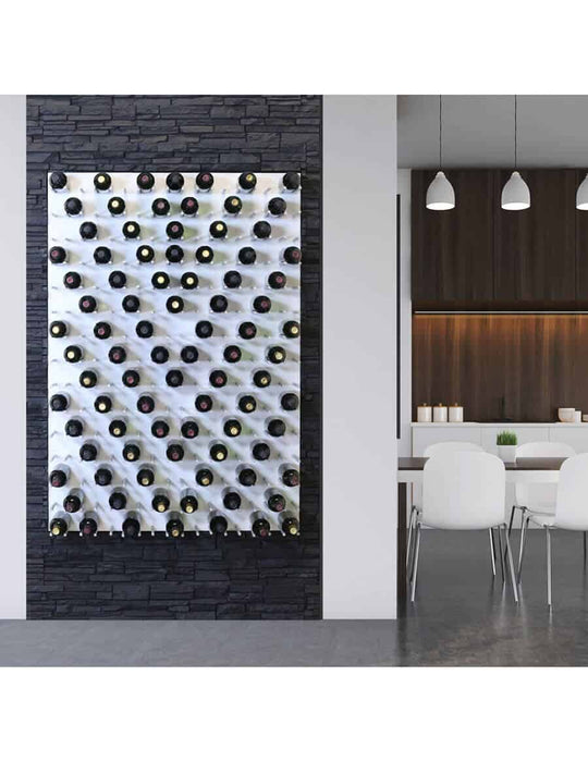 Ultra Wine Racks Fusion ST Cork-Out Wine Wall White Acrylic (3 Foot)