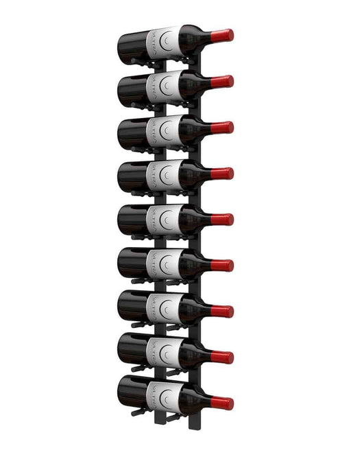 Ultra Wine Racks HZ Wall Rails – 3FT Metal Wine Rack (9 To 27 Bottles)