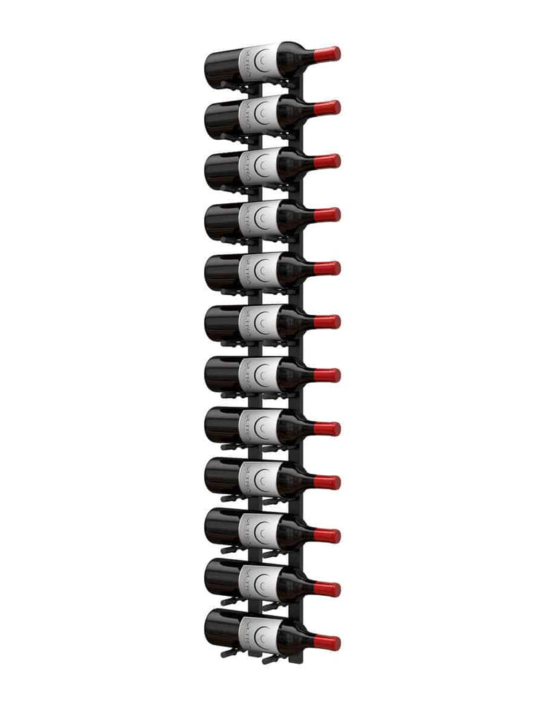 Ultra Wine Racks HZ Wall Rails – 4FT Metal Wine Rack (12 To 36 Bottles)