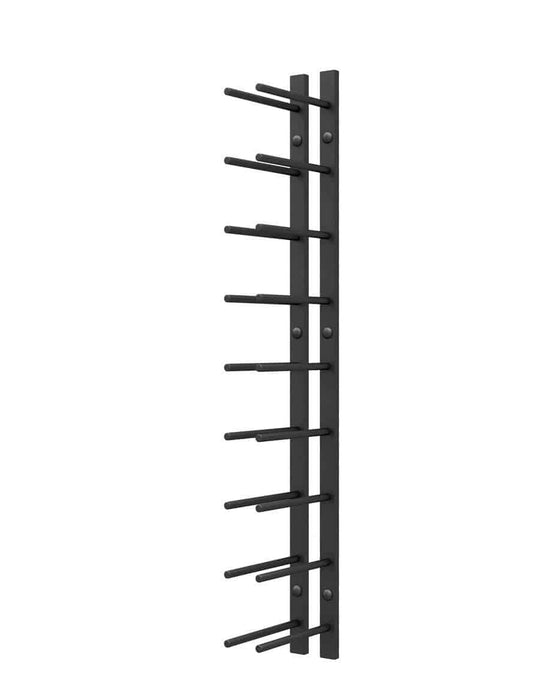 Ultra Wine Racks Straight Wall Rails – 3FT Metal Wine Rack (9 Bottles)