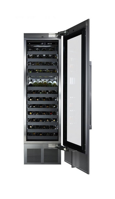 Perlick - 24" 94-Bottle Single-Zone Built-in Stainless Steel Wine Cooler (CR24W-1)