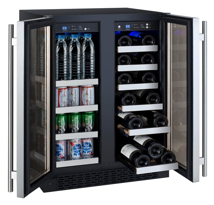 Allavino - 24"  18-Bottle/66 Can Dual-Zone Wine & Beverage Center (AO VSWB-2SF20)