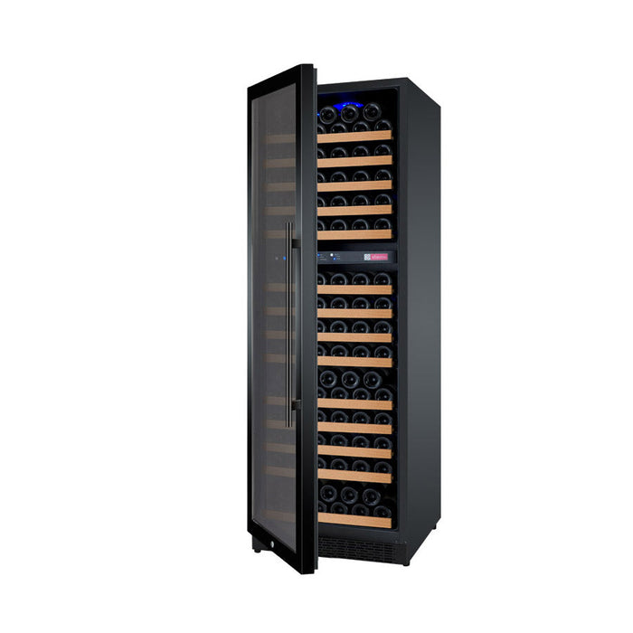 Allavino - 24" Wide 172 Bottle Dual-Zone FlexCount II Tru-Vino Black Wine Cooler (AO VSWR172)