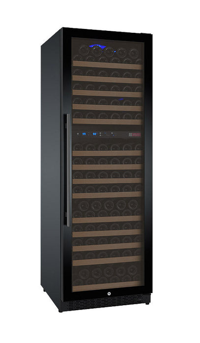 Allavino - 24" Wide 172 Bottle Dual-Zone FlexCount II Tru-Vino Black Wine Cooler (AO VSWR172)