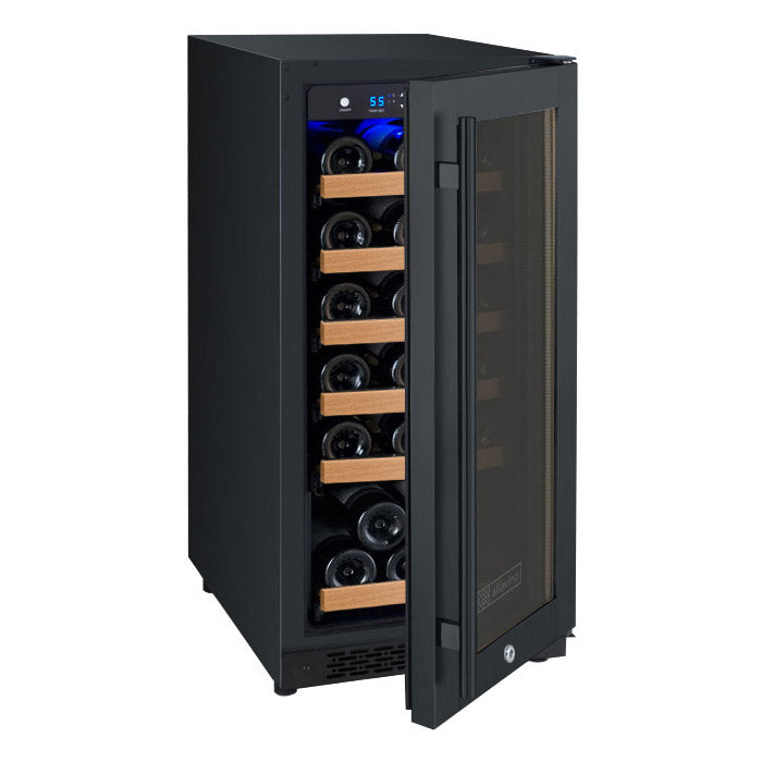 Allavino - 15"  30-Bottle Single-Zone FlexCount II Tru-Vino Black Wine Cooler (AO VSWR30-1BR20)