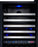 Allavino - 24"  172-Bottle Dual-Zone FlexCount II Tru-Vino Wine Cooler (AO VSWR172)