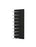 Ultra Wine Racks Fusion HZ Label-Out Wine Wall Black Acrylic (3 Foot) w/ LED Option