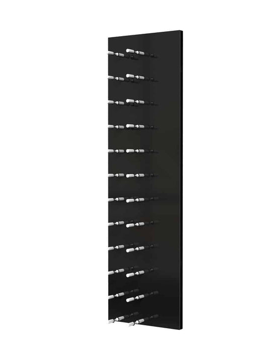 Ultra Wine Racks Fusion HZ Label-Out Wine Wall Black Acrylic (4 Foot)