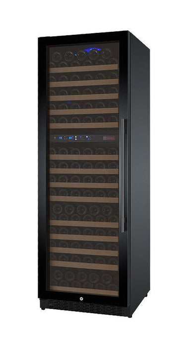 Allavino - 24" Wide 172 Bottle Dual-Zone FlexCount II Tru-Vino Black Wine Cooler (AO VSWR172)